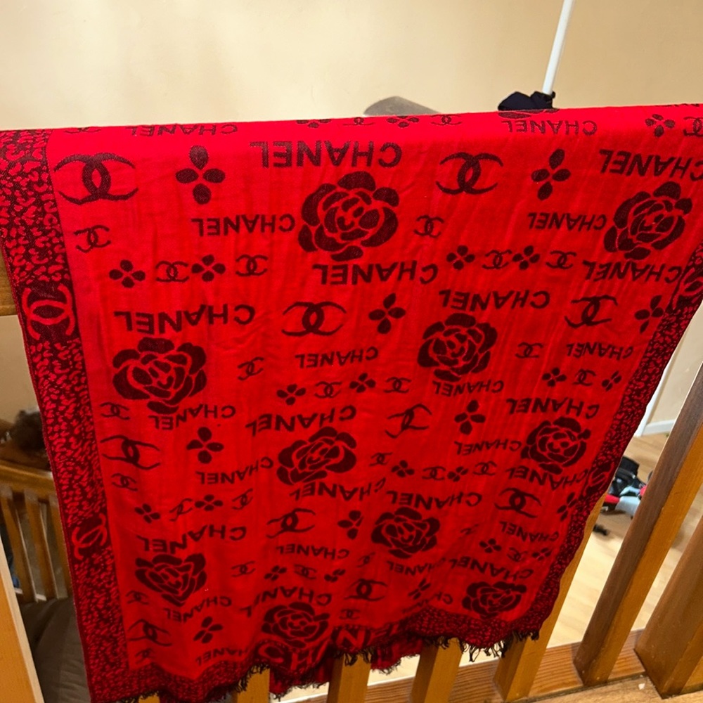 red scarf